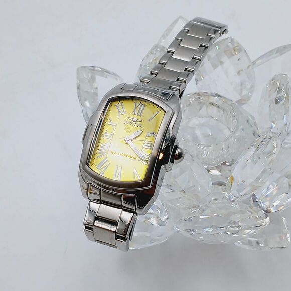 INVICTA Special Edition LUPAH 18645 Stainless Steel Rectangle Dial Watch Discont - Picture 11 of 16